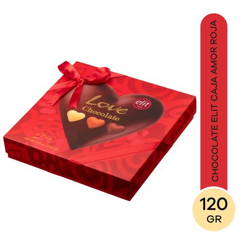 Chocolate Elit Amor Roja Caja  - 120g