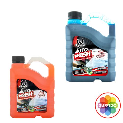Bano De Espuma Car Wash Ebullient 1000Ml
