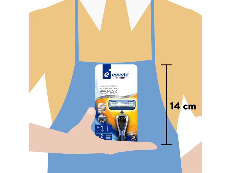 M-quina-De-Afeitar-Equate-E5-Max-Mango-2-Cartuchos-1Pza-4-27242