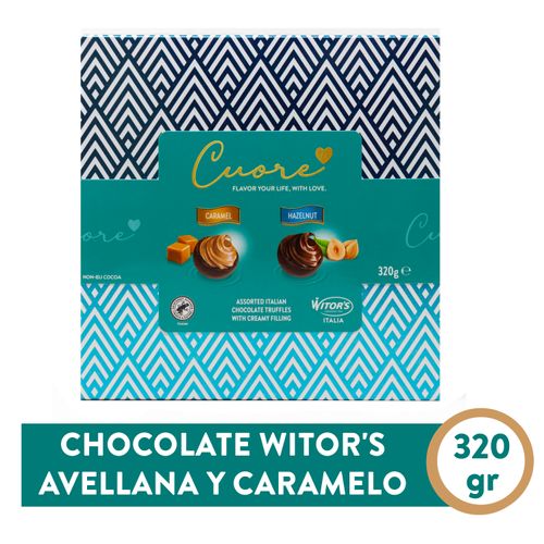 Chocolate Witor's Avellana Y Caramelo - 320g