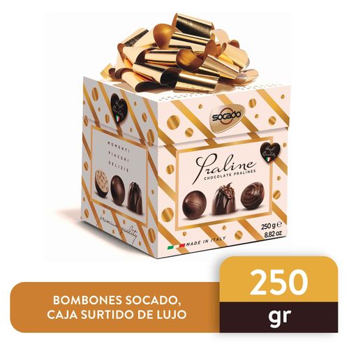 Bombones Socado, caja surtido de lujo -250g