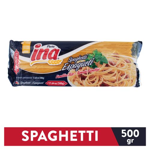 Pasta Larga Ina Espaguetti 500gr