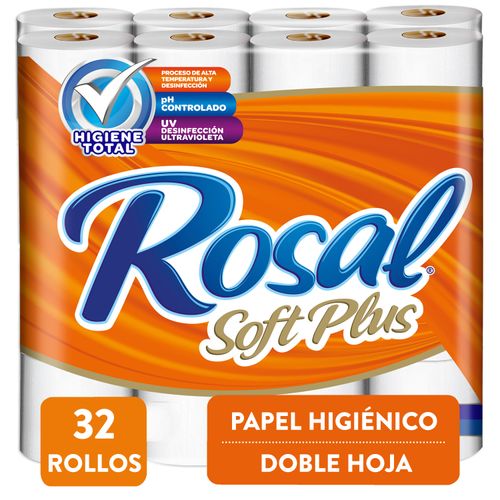 Papel Higienico Rosal Naran 2p 348h 32ea