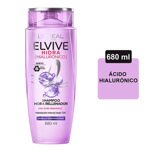 Shampoo Marca Elvive Hidra Rellenador 680 Ml