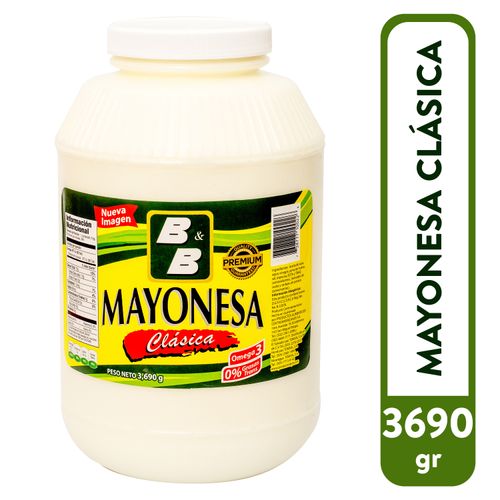 Mayonesa B&B Clasica - 3690gr