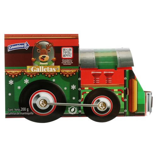 Galleta Tren Navidad Colombina 200gr