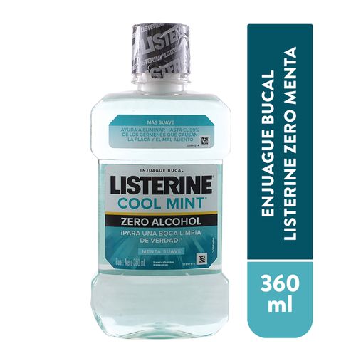 Enjuague Listerine Zero 360 Ml