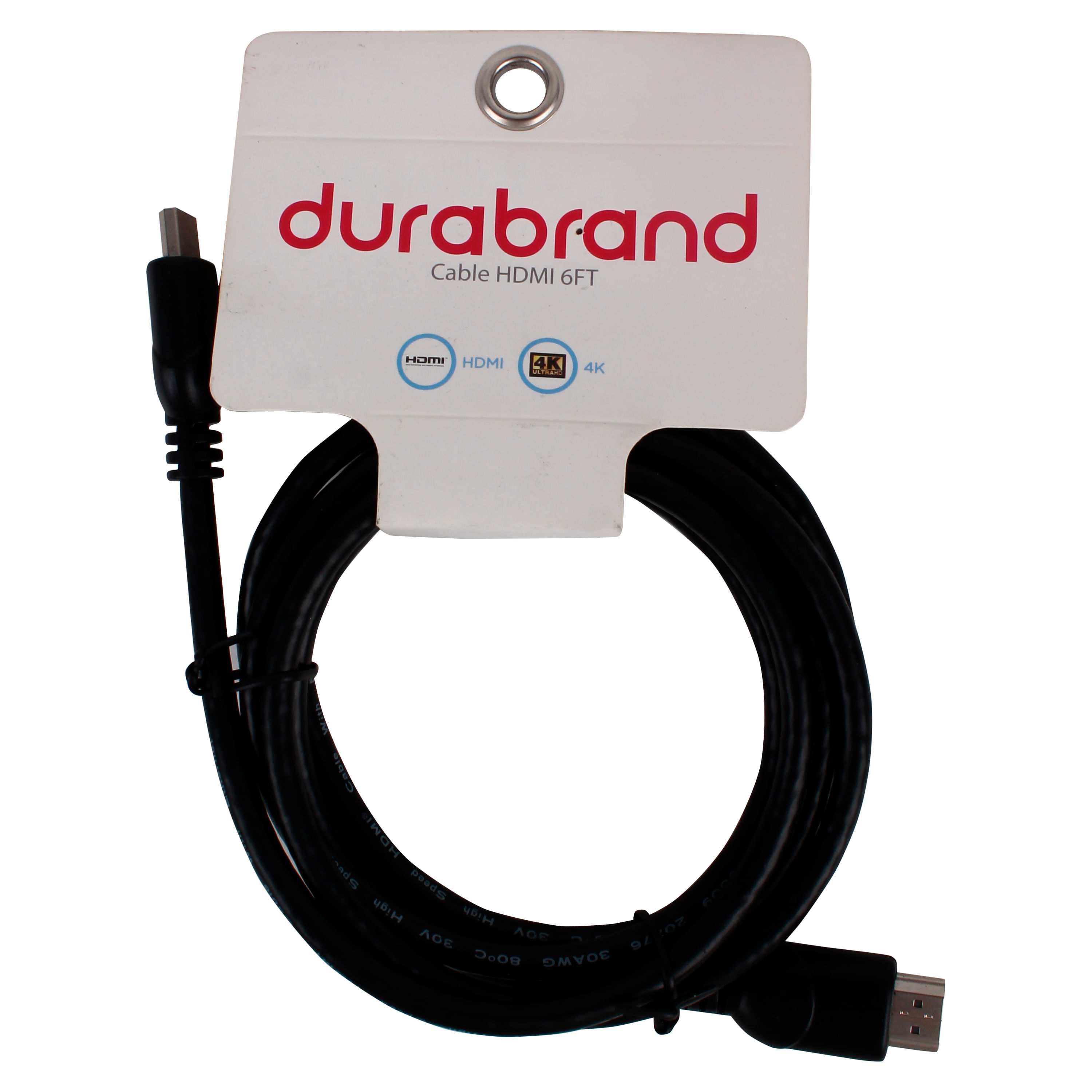 Comprar Cable HDMI Durabrand largo de 1.82mt