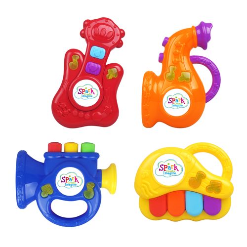 Juguetes Musicales Con Luz y Sonido Spark Create Image