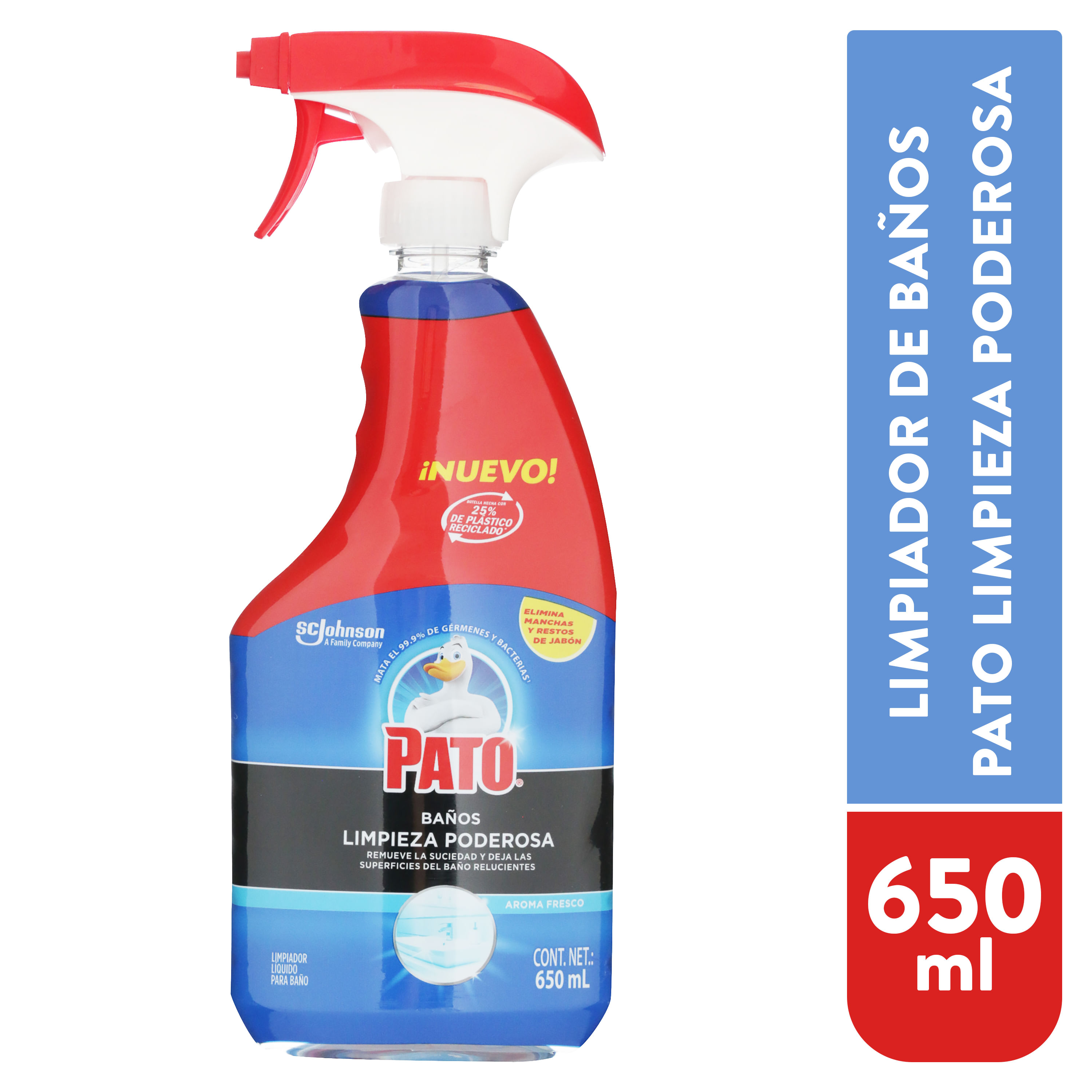 Comprar Limpiador de Baño Pato Limpieza Poder - 650 ml