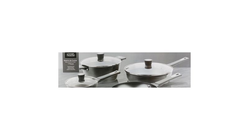 Comprar Bateria de Cocina George Home de Aluminio Forjado 7 piezas