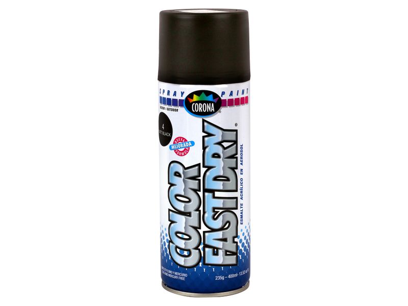 Pintura-Anticorrosivo-de-Acr-lico-Corona-Fast-Dry-Color-Mate-Negro-para-Interior-y-Exterior-13-5-onzas-1-4592