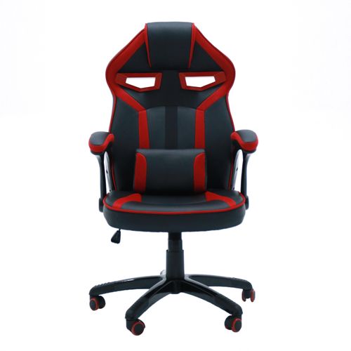 Silla Gamer Roja Mainstays, Reclinable, Altura Ajustable Y Respaldo Lumbar, 65X69X115-125cm