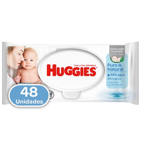 Toallas Humedas Huggies Recién Nacido 48