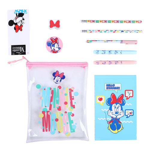 Kit de papelería Minnie Mouse, con diseños únicos