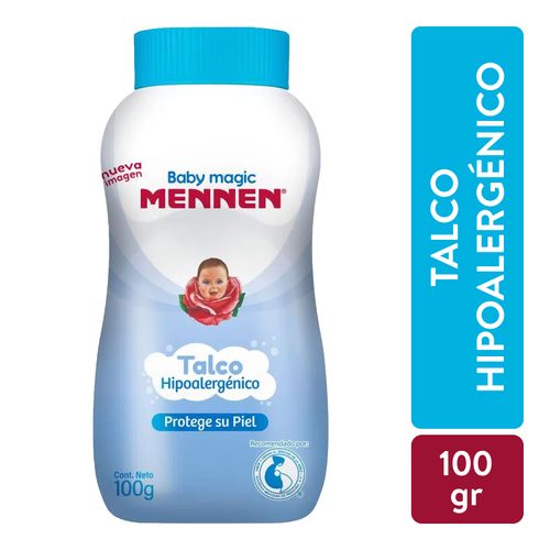 Talco para Bebes Mennen Baby Magic Azul 100 g