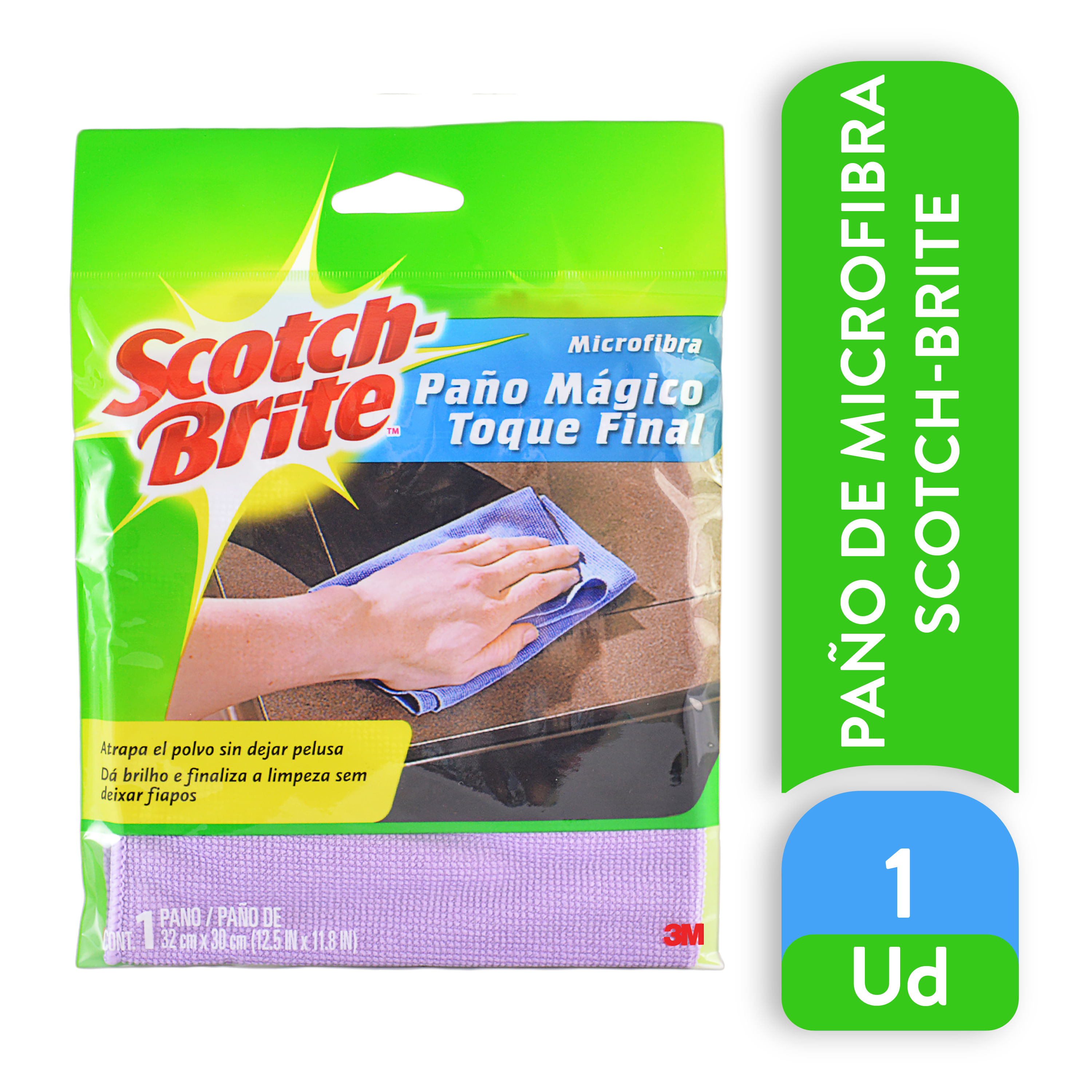 Paño de Microfibra Scotch-Brite 1 pieza