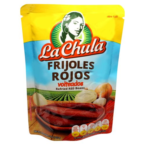 Frijoles Rojos La Chula Volteados 227gr