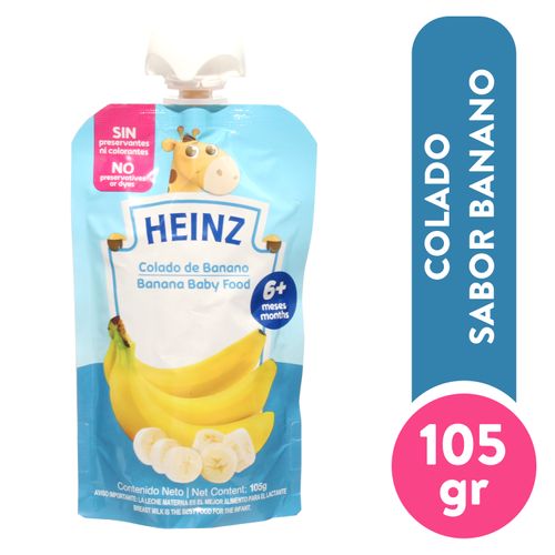 Colado Heinz Banano Doy Pack 105 Gr