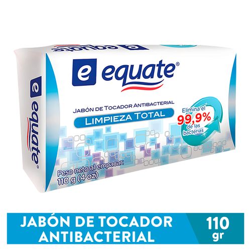 Jabón Tocad Equate Limpieza Total 110 g