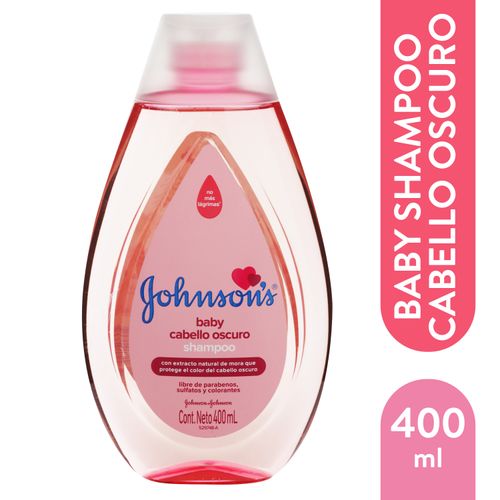 Shampoo para Cabello Oscuro Johnsons Baby - 400ml
