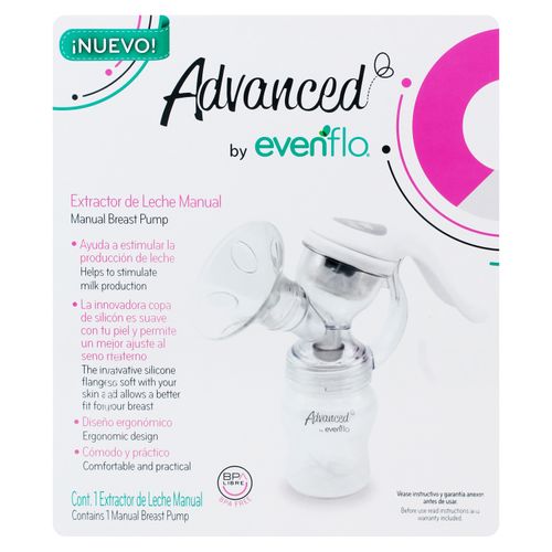Recolector de Leche Manual Evenflo Avanzado - 1 Und