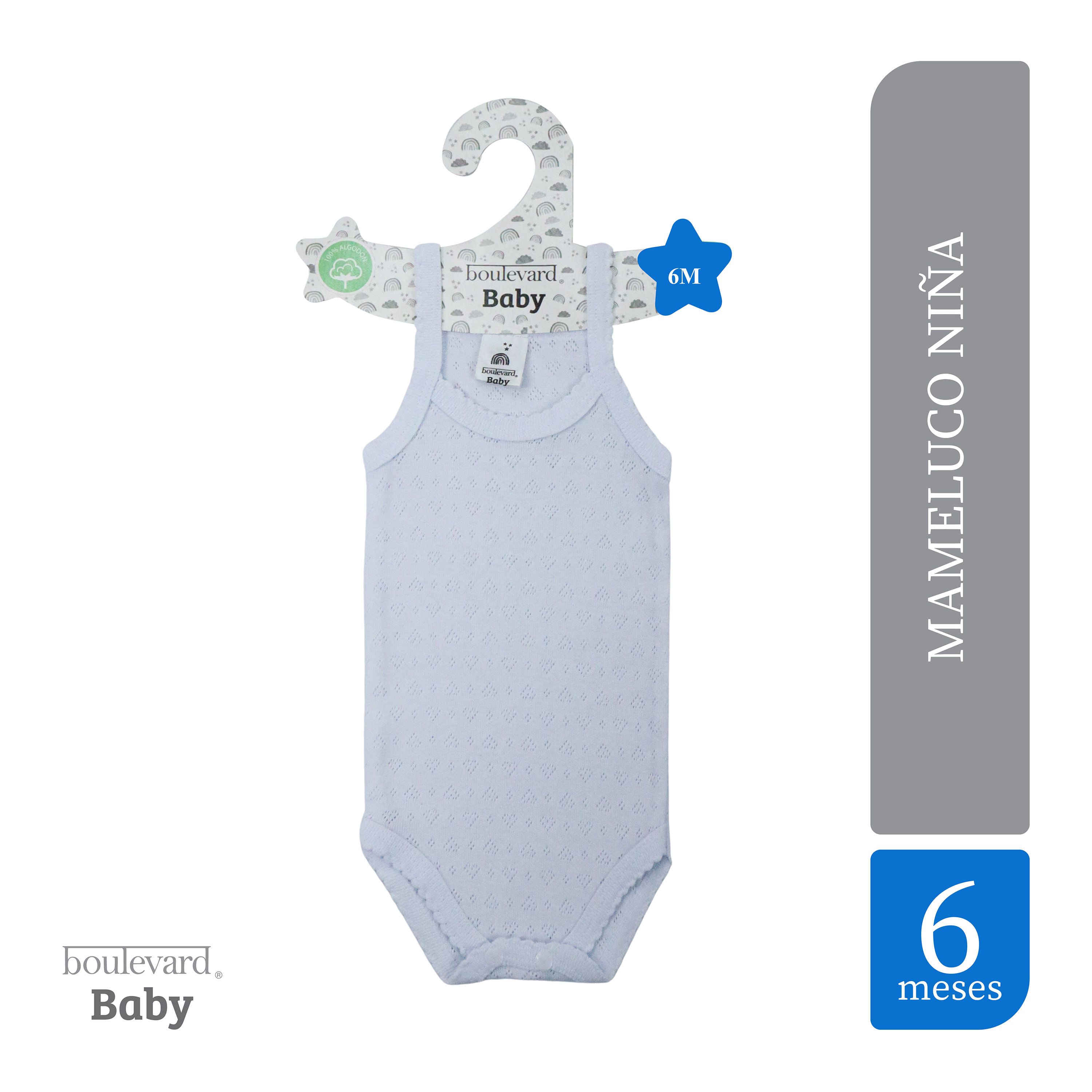 Mameluco-Bolevard-Blanco-Para-Beb-Ni-a-Talla-6-Meses-1-37415