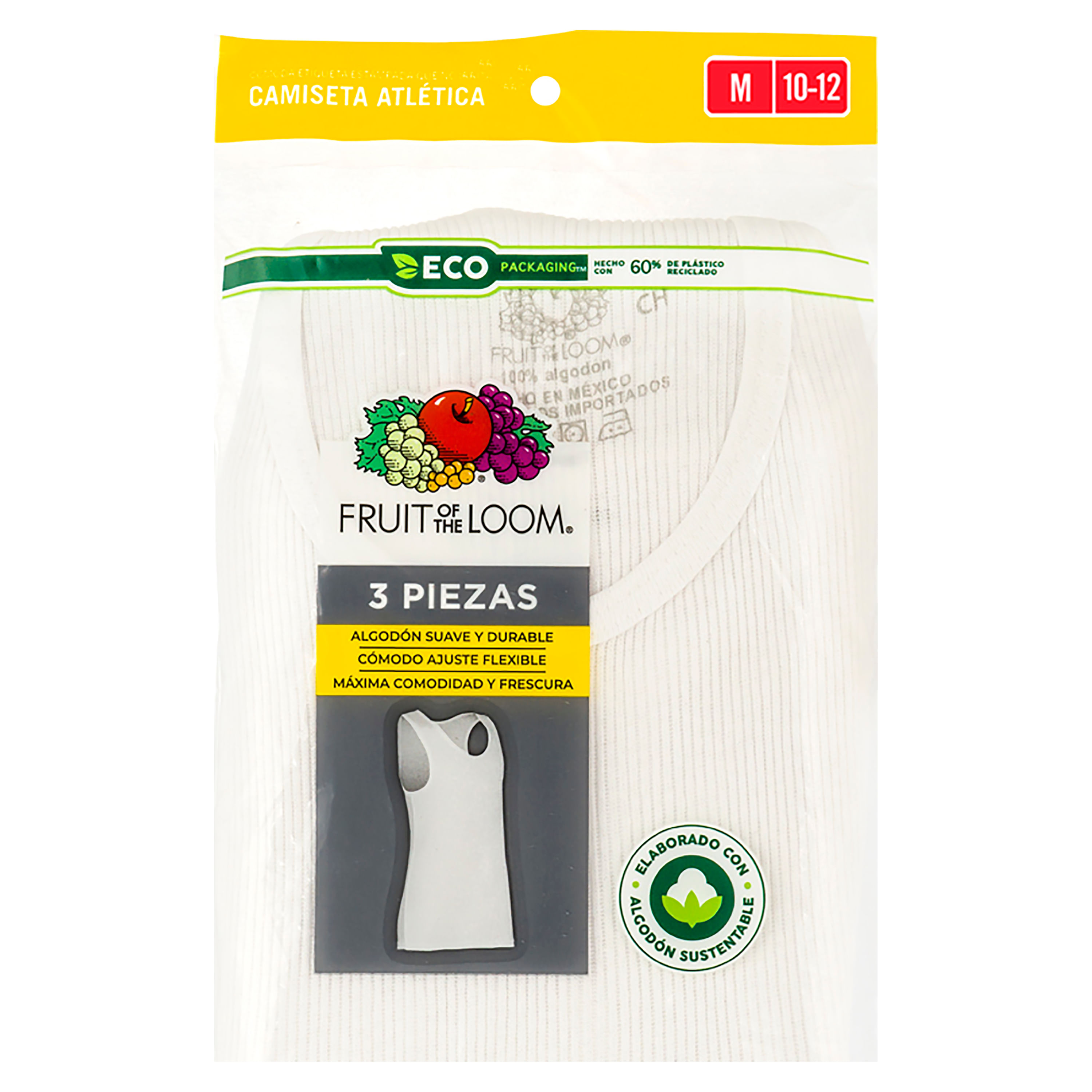 Camisa-Fruit-Of-The-Loom-Atletica-Color-Blanco-3-Pack-Talla-M-1-33070