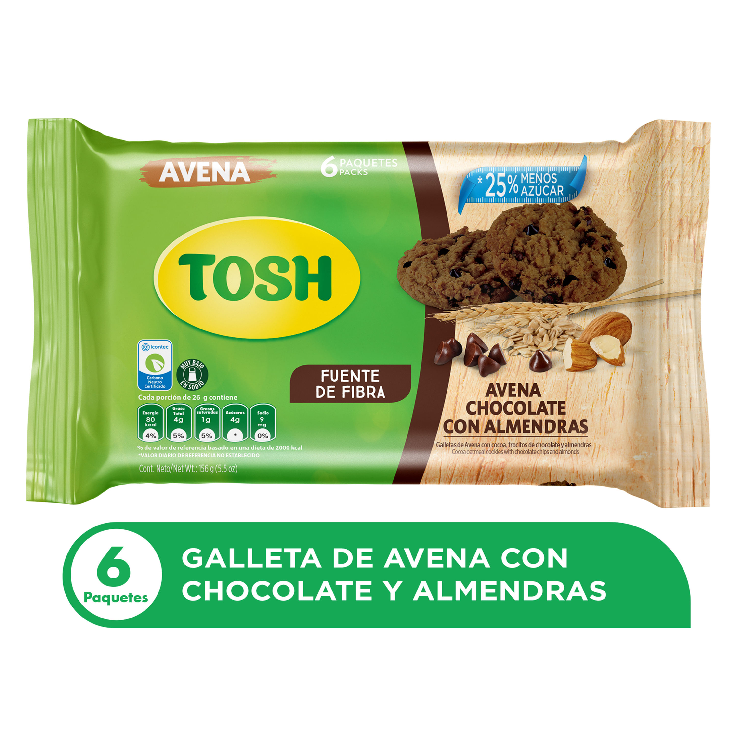 Galleta Nabisco Avena Y Pasas - 339g