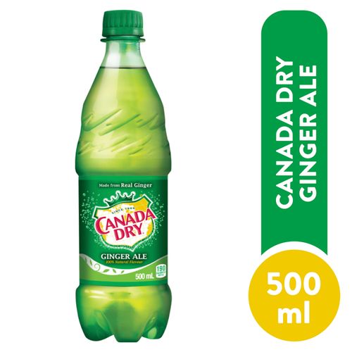 Gaseosa Canada Dry regular - 500 ml