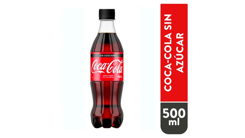 Mini Gaseosa Coca Cola Zero 237 Ml.