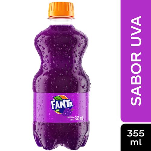 Gaseosa Fanta Uva 355 Ml