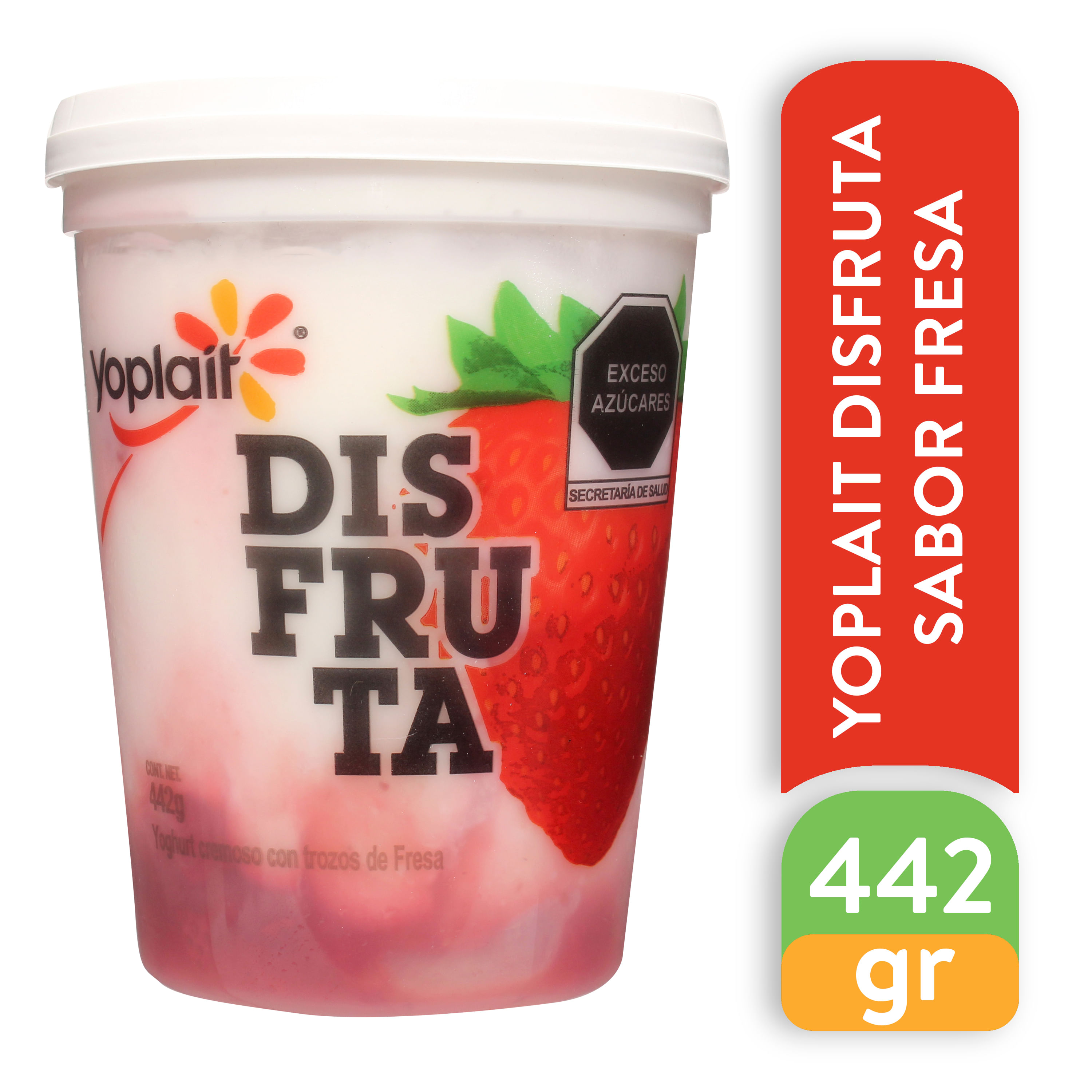 Batido de yogurt de fresa