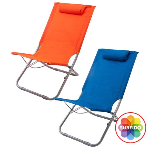 Silla de playa Ozark Trail básica en colores surtidos con peso máximo de 80 kg - 74 cm