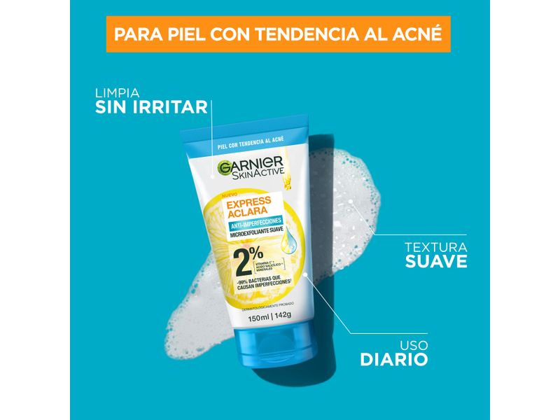 Scrub-Limpiador-Profundo-Garnier-Anti-Imperfecciones-Express-Aclara-cido-Salic-lico-150-ml-4-35576