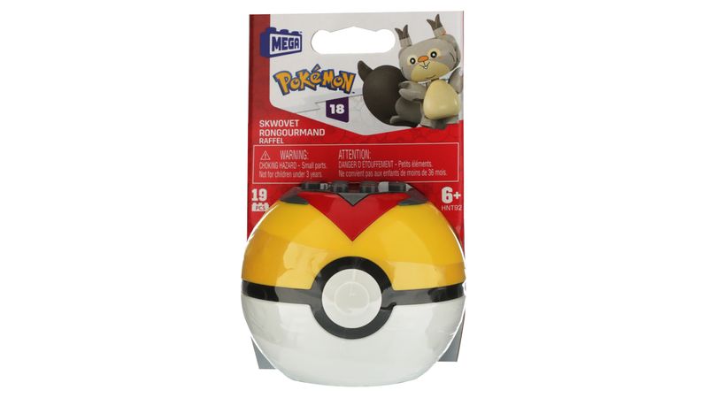 Mega Construx Pokemon Series 18 Poke Ball Skwovet