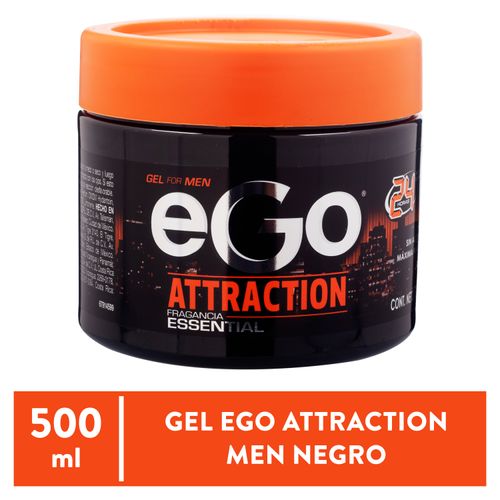 Gel Ego Attraction Men Negro 12X 500Ml