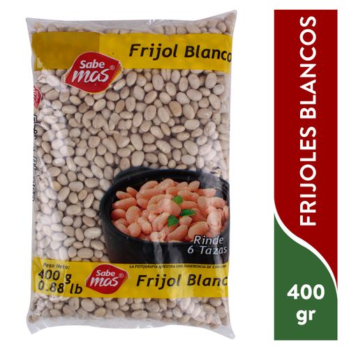 Frijol Sabemas Blanco En Bolsa - 400 g