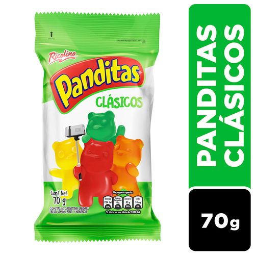 Gomitas Ricolino Panditas Paquete - 70gr