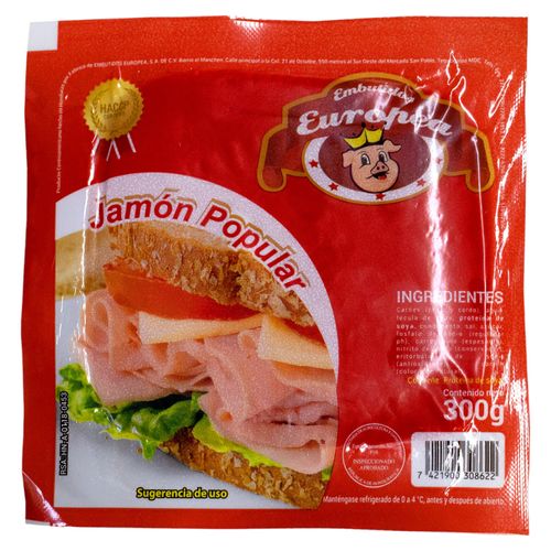 Jamón Popular Europea -300g