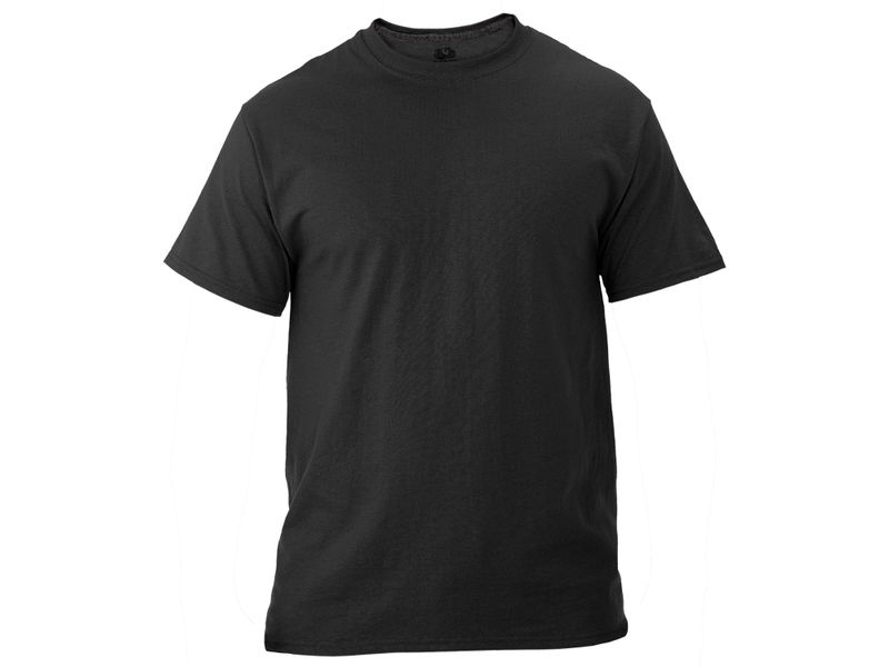 Camiseta-Fruit-Of-The-Loom-Cuello-Redondo-color-negro-Talla-M-2-41034