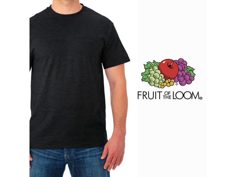 Camiseta-Fruit-Of-The-Loom-Cuello-Redondo-color-gris-Talla-M-5-41049