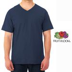 Camiseta-Fruit-Of-The-Loom-Cuello-V-color-azul-Talla-S-4-41052