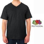 Camiseta-Fruit-Of-The-Loom-Cuello-V-color-gris-Talla-L-4-41058