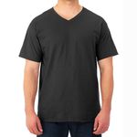 Camiseta-Fruit-Of-The-Loom-Cuello-V-color-negro-Talla-M-1-41037