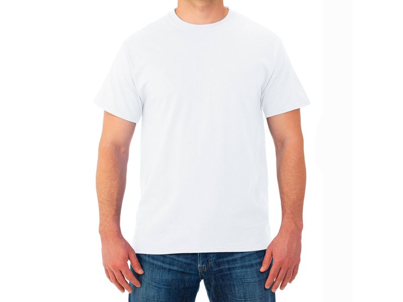 Camiseta-Fruit-Of-The-Loom-Cuello-Redondo-color-Blanco-Talla-XL-1-41047