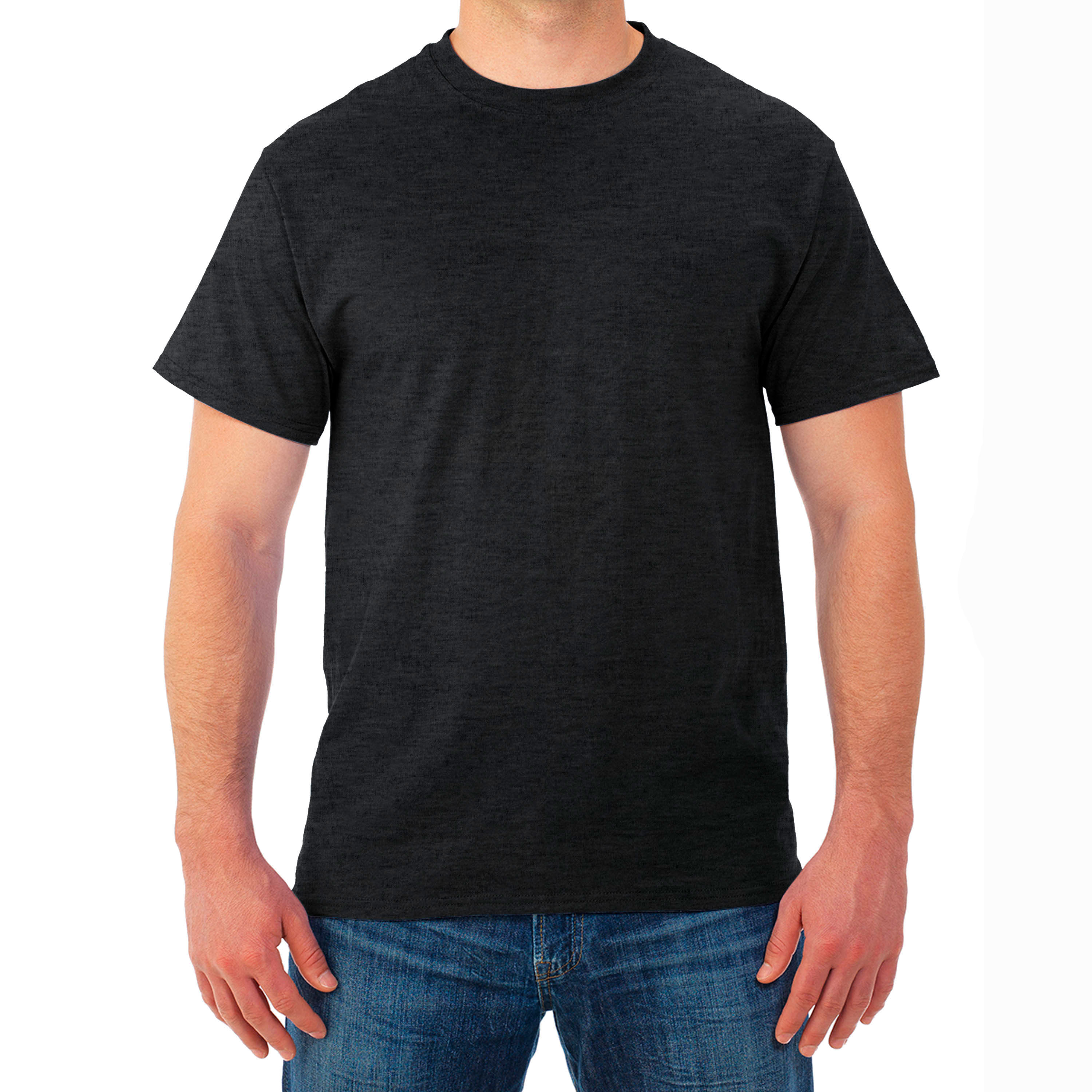 Camiseta-Fruit-Of-The-Loom-Cuello-Redondo-color-gris-Talla-M-1-41049