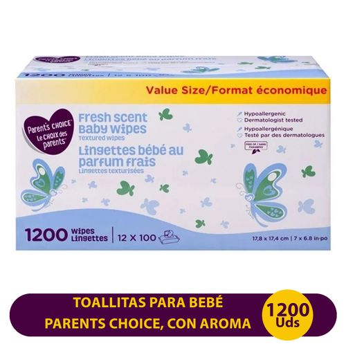 Toallita Bebe Parents Choic Aroma 1200ea