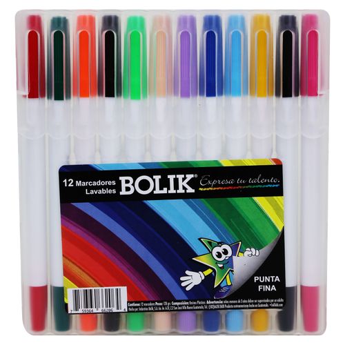 Bolik Marcador Fino Lavable