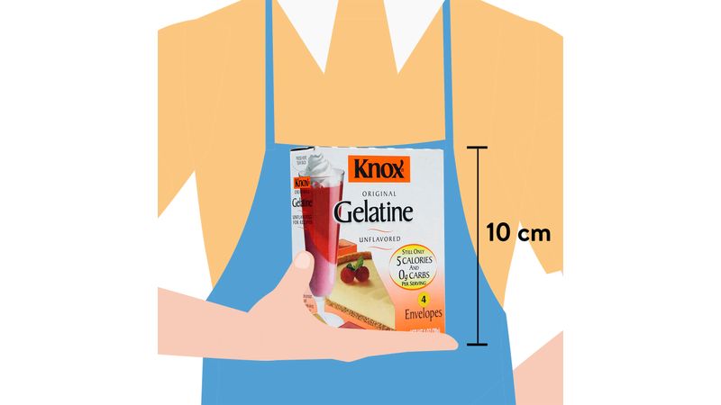 Knox Gelatina sin sabor (4 sobres)